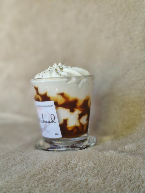 Bougie chocolat chaud 
