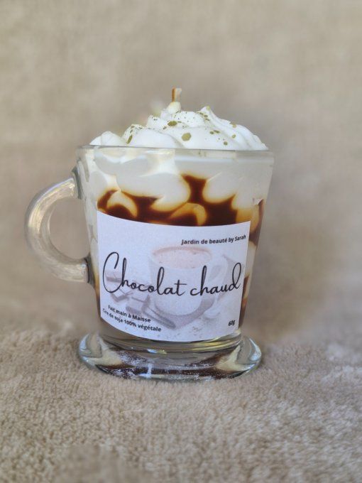 Bougie chocolat chaud 