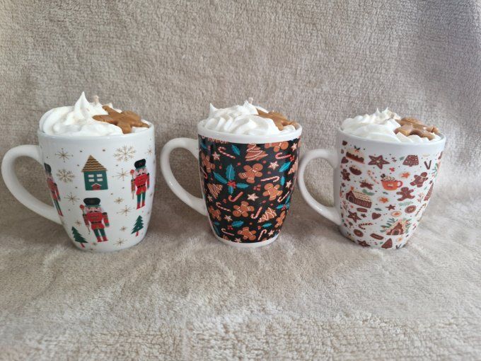 Mug de Noël chocolat chaud