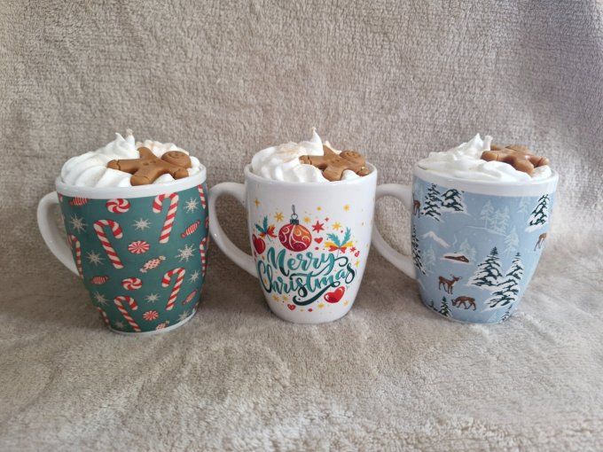 Mug de Noël chocolat chaud
