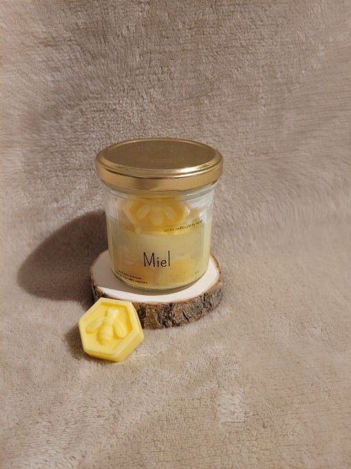 Bougie pot miel