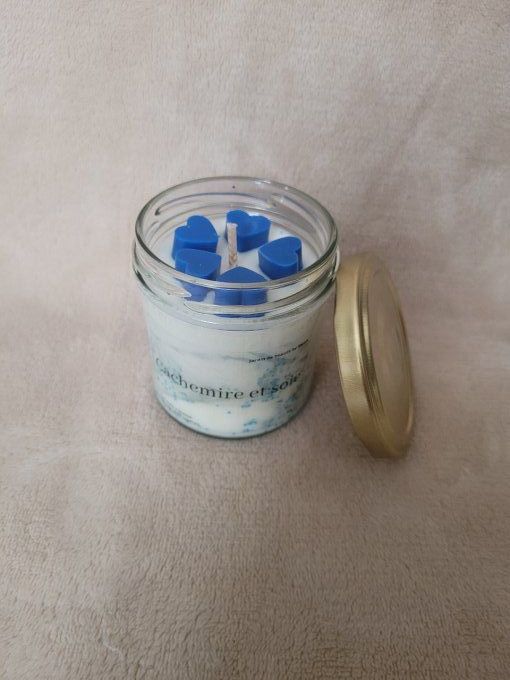 Bougie cachemire et soie 