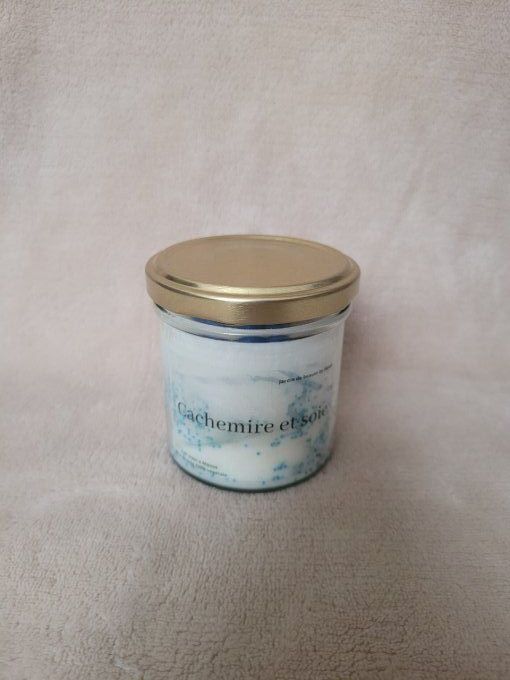 Bougie cachemire et soie 