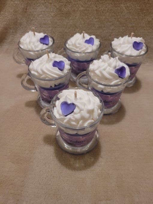 Bougie violette 