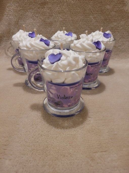 Bougie violette 